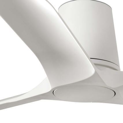 FARO 33826WT - Loftventilator HEY TUB S hvid diameter 90 cm Wi-Fi Tuya + fjernbetjening