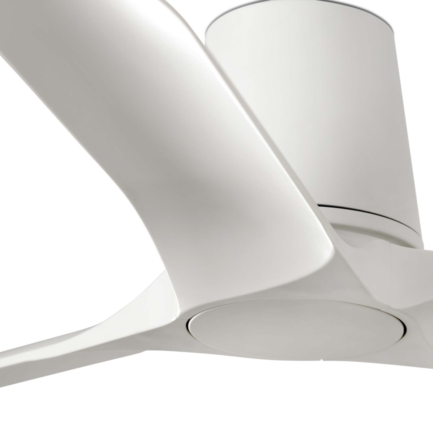 FARO 33826WT - Loftventilator HEY TUB S hvid diameter 90 cm Wi-Fi Tuya + fjernbetjening