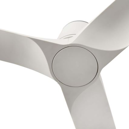 FARO 33826WT - Loftventilator HEY TUB S hvid diameter 90 cm Wi-Fi Tuya + fjernbetjening