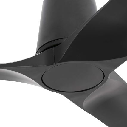 FARO 33827 - Loftventilator HEY TUB S sort diameter 90 cm + fjernbetjening