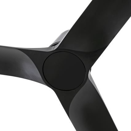 FARO 33827 - Loftventilator HEY TUB S sort diameter 90 cm + fjernbetjening
