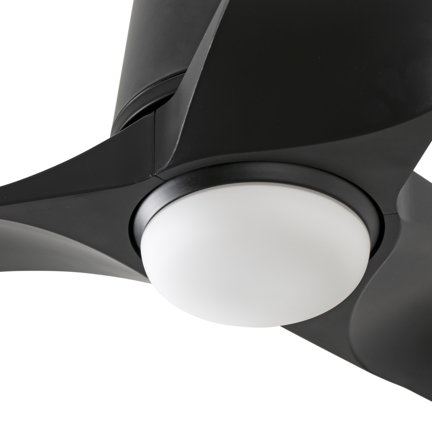 FARO 33827WT-1TW - LED loftventilator dæmpbar HEY TUB S LED/10W/230V 2700/4000/6000K sort diameter 90 cm Wi-Fi Tuya + fjernbetjening