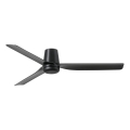 FARO 33830 - Loftventilator PUNT TUB M sort diameter 130 cm + fjernbetjening