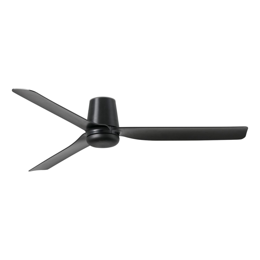 FARO 33830 - Loftventilator PUNT TUB M sort diameter 130 cm + fjernbetjening