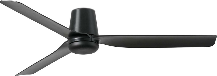 FARO 33830WT - Loftventilator PUNT TUB M sort diameter 132 cm Wi-Fi Tuya + fjernbetjening
