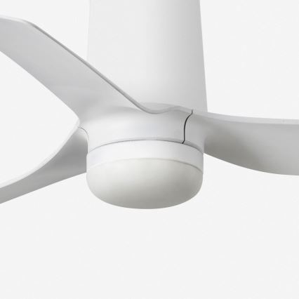 FARO 33832-1TW - LED-dæmpbar loftventilator MINI PUNT TUB med LED/10W/230V 2700/3000/4000K Ø 90 cm hvid + fjernbetjening