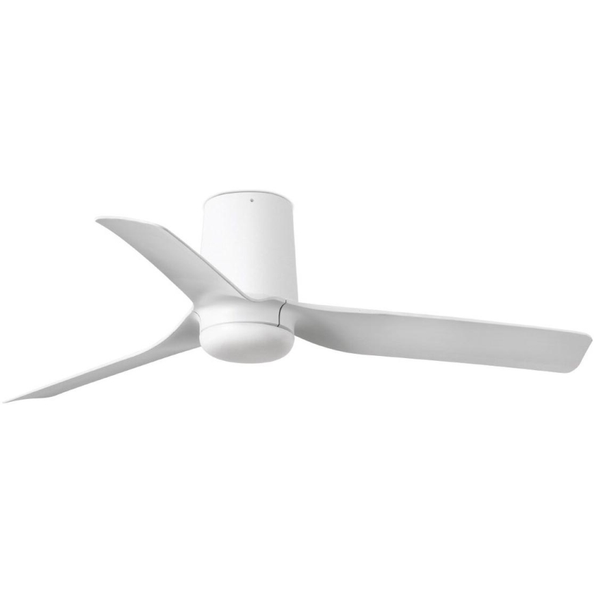 FARO 33832 - Loftventilator MINI PUNT TUB S hvid diameter 90 cm + fjernbetjening