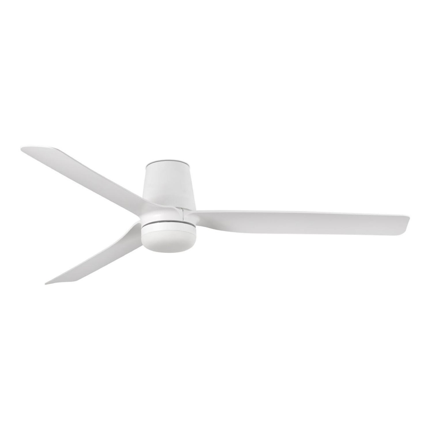 FARO 33832WT-1TW - LED loftventilator dæmpbar MINI PUNT TUB S LED/10W/230V 2700/4000/6000K hvid diameter 90 cm Wi-Fi Tuya + fjernbetjening