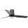 FARO 33834WT-1TW - LED loftventilator dæmpbar MINI PUNT TUB S LED/10W/230V 2700/4000/6000K sort diameter 90 cm Wi-Fi Tuya + fjernbetjening
