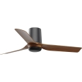 FARO 33835 - Loftventilator MINI PUNT TUB S brun/sort diameter 90 cm + fjernbetjening