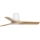 FARO 33836 - Loftventilator HEYWOOD TUB S fyrretræ/hvid diameter 90 cm + fjernbetjening