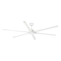 FARO 34206 - Loftventilator ROTTERDAM XXL hvid diameter 250 cm + fjernbetjening