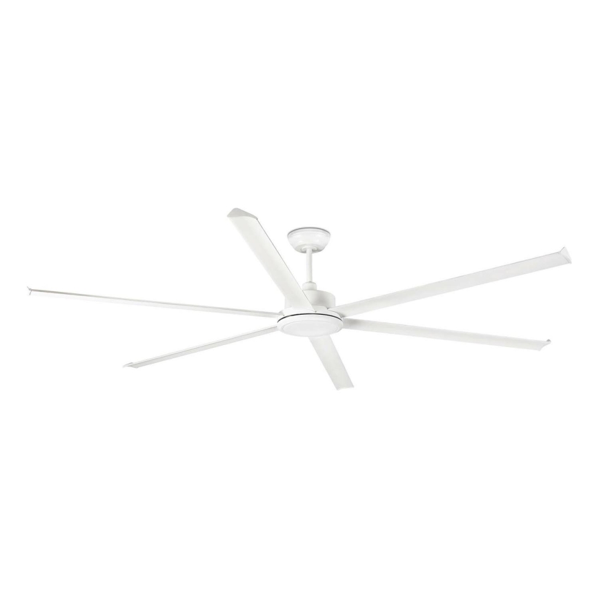 FARO 34206 - Loftventilator ROTTERDAM XXL hvid diameter 250 cm + fjernbetjening