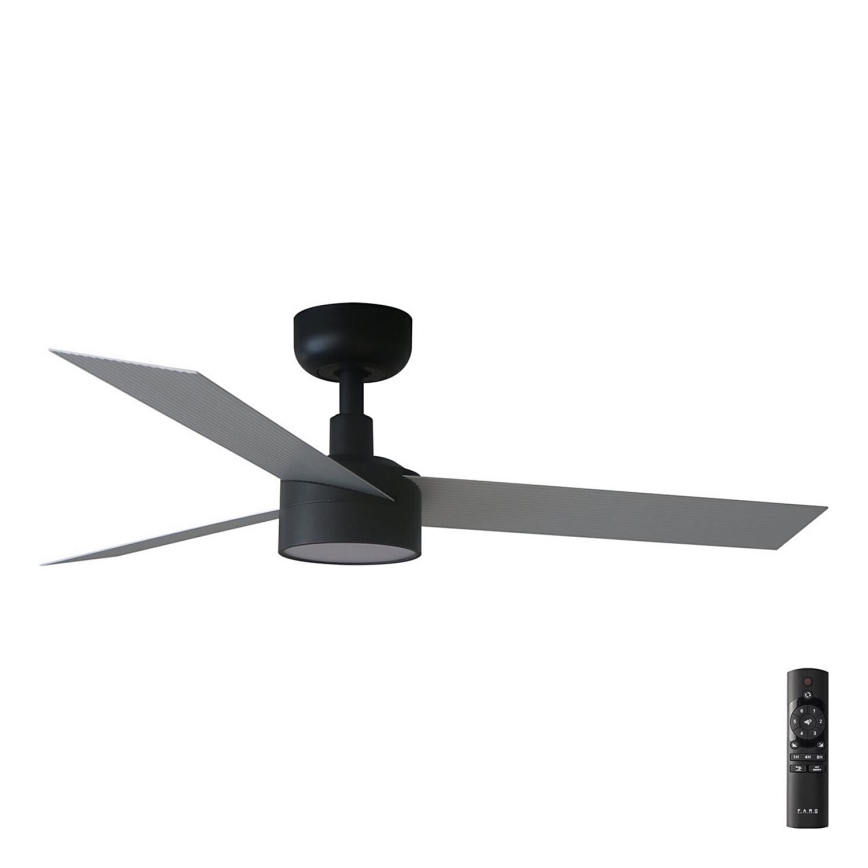 FARO 34285-1TW - LED loftventilator dæmpbar CRUISER S LED/18W/230V 2700/4000/6500K diameter 106 cm + fjernbetjening