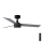 FARO 34285-1TW - LED loftventilator dæmpbar CRUISER S LED/18W/230V 2700/4000/6500K diameter 106 cm + fjernbetjening