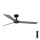 FARO 34286 - Loftventilator CRUISER L sort diameter 132 cm + fjernbetjening