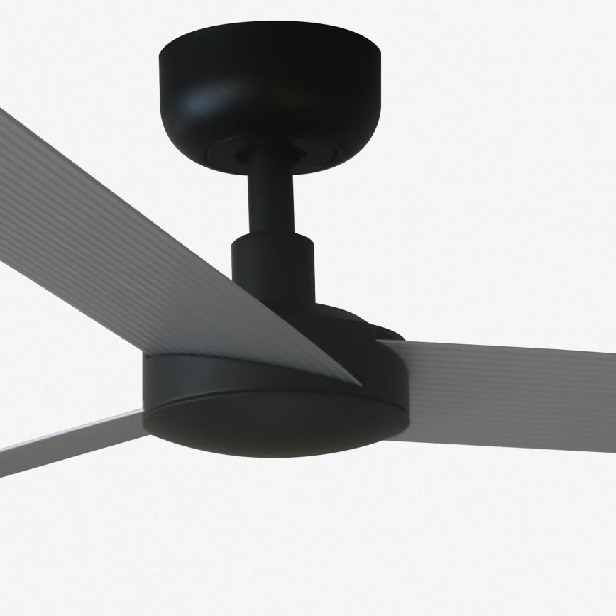 FARO 34286 - Loftventilator CRUISER L sort diameter 132 cm + fjernbetjening