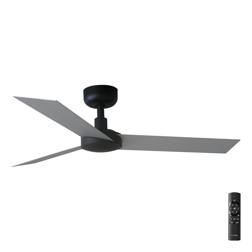 FARO 34287 - Loftventilator CRUISER XL sort diameter 160 cm + fjernbetjening