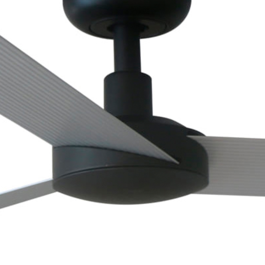 FARO 34287 - Loftventilator CRUISER XL sort diameter 160 cm + fjernbetjening