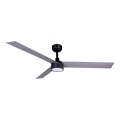 FARO 342871S - LED dæmpbar loftventilator CRUISER XL LED/18W/230V 2700/3000/4000K Ø 160 cm grå/sort + fjernbetjening