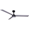 FARO 34287WT1S - LED-dæmpbar loftventilator CRUISER XL LED/18W/230V 2700/3000/4000K Ø 160 cm grå/sort Wi-Fi Tuya + fjernbetjening