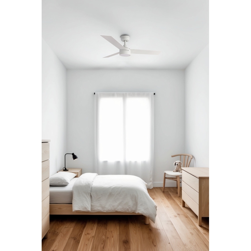 FARO 34288-1TW - Dæmpbar LED-ventilator CRUISER med integreret LED/20W/230V, Ø 106 cm, 2700/3000/4000K + fjernbetjening