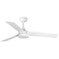 FARO 34288WT1S - LED-dæmpbar loftventilator CRUISER S LED/18W/230V 2700/3000/4000K Ø 106 cm hvid Wi-Fi Tuya + fjernbetjening