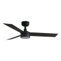 FARO 34289WT1S - Dæmpbar LED-loftventilator CRUISER S LED/18W/230V 2700/3000/4000K Ø 106 cm sort Wi-Fi Tuya + fjernbetjening
