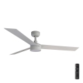 FARO 34290-1TW - LED-dæmpbar loftventilator CRUISER LED/20W/230V 2700/3000/4000K Ø 132 cm hvid + fjernbetjening