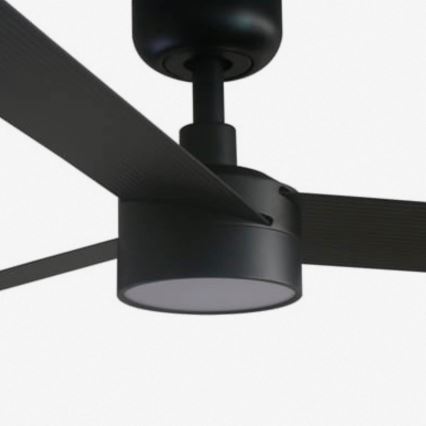 FARO 34291WT1S - LED-dæmpbar loftventilator CRUISER L LED/18W/230V 2700/3000/4000K Ø 132 cm sort Wi-Fi Tuya + fjernbetjening