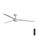 FARO 34292-1TW - LED Dæmpbar ventilator CRUISER LED/20W/230V 2700/4000/6500K diameter 160 cm hvid + fjernbetjening