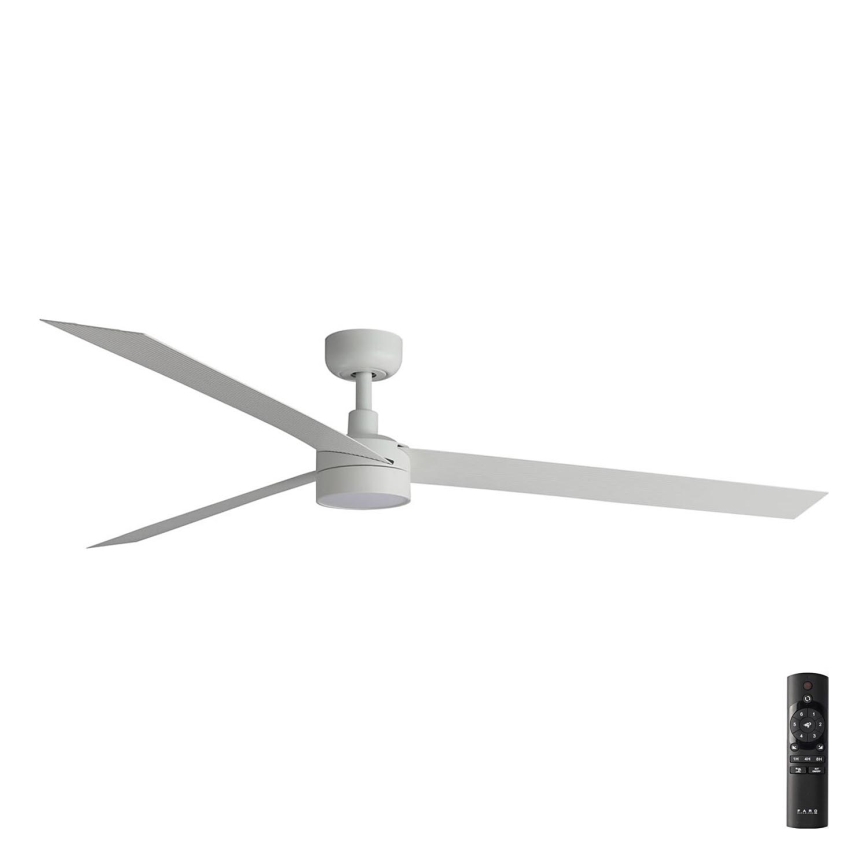 FARO 34292-1TW - LED Dæmpbar ventilator CRUISER LED/20W/230V 2700/4000/6500K diameter 160 cm hvid + fjernbetjening