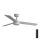 FARO 34295-1TW - LED loftventilator dæmpbar RUDDER S LED/18W/230V 2700/4000/6500K diameter 106 cm hvid + fjernbetjening