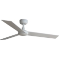 FARO 34295WT - Loftventilator RUDDER S hvid/beige diameter 106 cm Wi-Fi Tuya + fjernbetjening