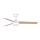 FARO 34295WT1S - LED dæmpbar loftventilator RUDDER S LED/18W/230V 2700/3000/4000K Ø 106 cm beige/hvid Wi-Fi Tuya + fjernbetjening