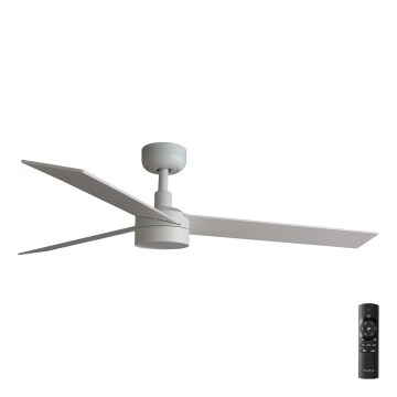 FARO 34297-1TW - LED-dæmpbar loftventilator RUDDER L LED/20W/230V 2700/3000/4000K Ø 132 cm + fjernbetjening