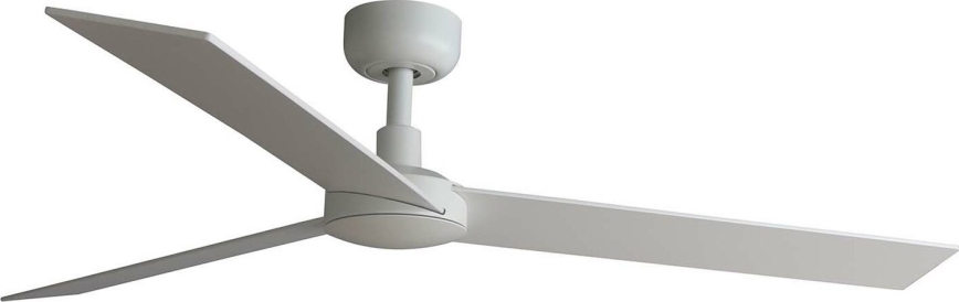 FARO 34297WT - Loftventilator RUDDER L hvid/beige diameter 132 cm Wi-Fi Tuya + fjernbetjening