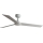 FARO 34297WT - Loftventilator RUDDER L hvid/beige diameter 132 cm Wi-Fi Tuya + fjernbetjening