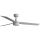 FARO 34297WT1S - LED-dæmpbar loftventilator RUDDER L LED/18W/230V 2700/3000/4000K Ø 132 cm beige/hvid Wi-Fi Tuya + fjernbetjening
