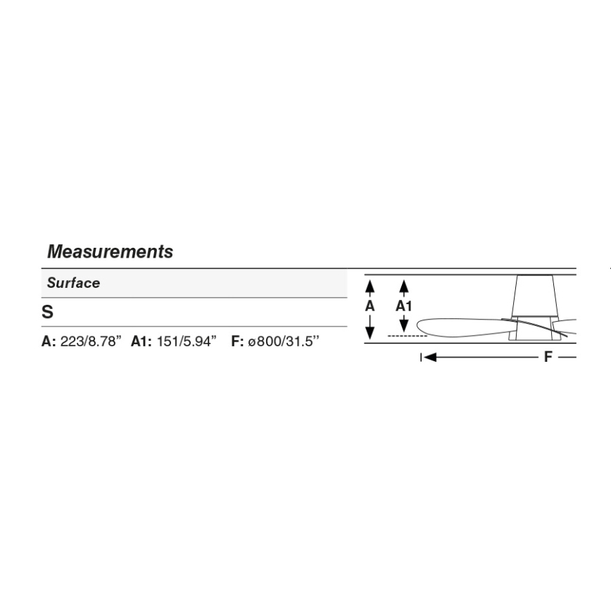 FARO 34315SWT - LED-dæmpbar loftventilator KLOVER S, LED 20 W, 230 V, 2700/3000/4000 K, Ø 80 cm, hvid, Wi‑Fi (Tuya) + fjernbetjening
