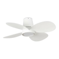 FARO 34315WT - LED loftventilator dæmpbar KLOVER TUB S LED/20W/230V 2700/4000/6500K hvid diameter 80 cm Wi-Fi Tuya + fjernbetjening