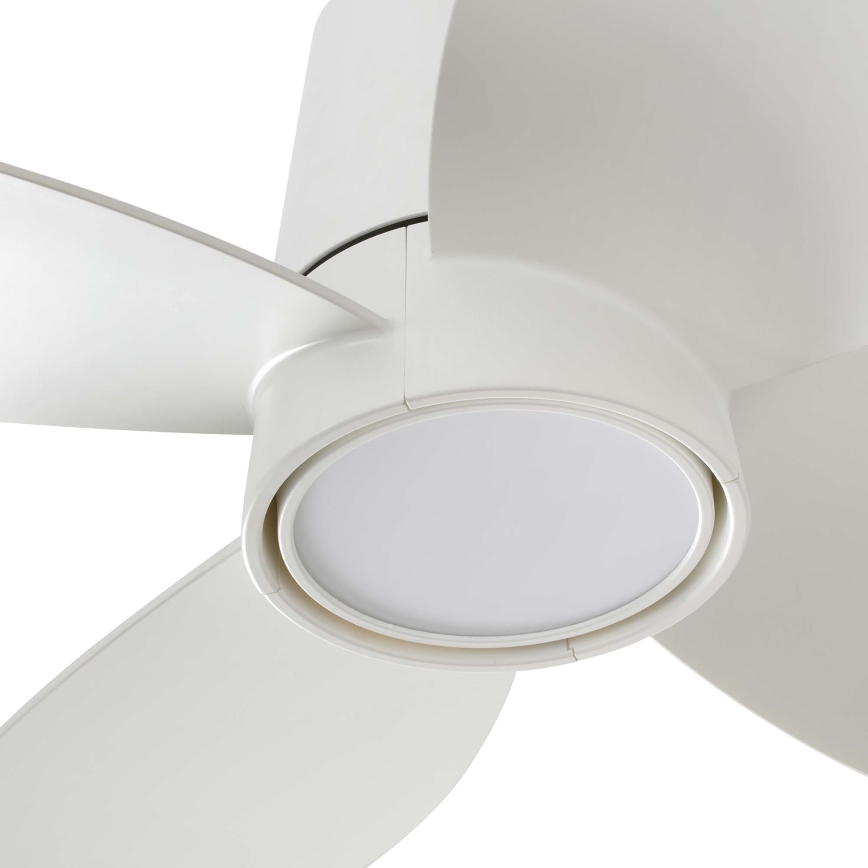 FARO 34315WT - LED loftventilator dæmpbar KLOVER TUB S LED/20W/230V 2700/4000/6500K hvid diameter 80 cm Wi-Fi Tuya + fjernbetjening