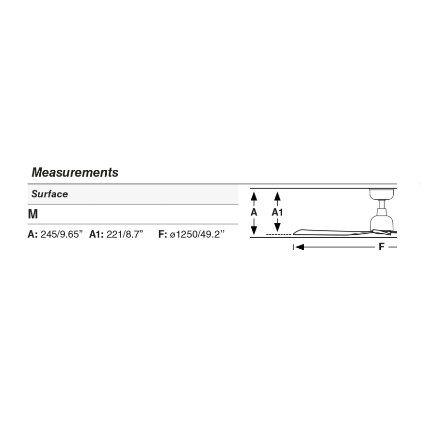 FARO 34372WT - Loftventilator MARINE M Ø 125 cm brun/sort IP44 Wi-Fi Tuya + fjernbetjening