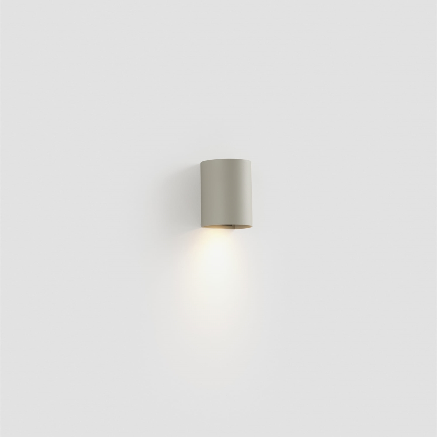 FARO 40524 - Væglampe SOLE 1xGU10/8W/230V grå rund