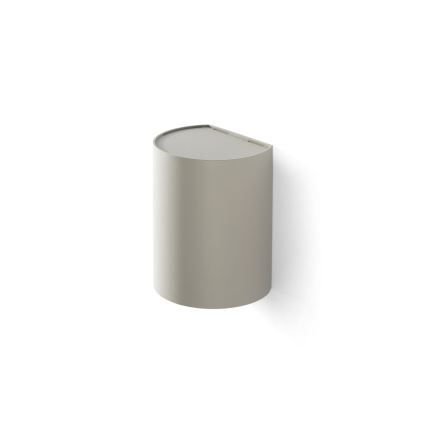 FARO 40524 - Væglampe SOLE 1xGU10/8W/230V grå rund