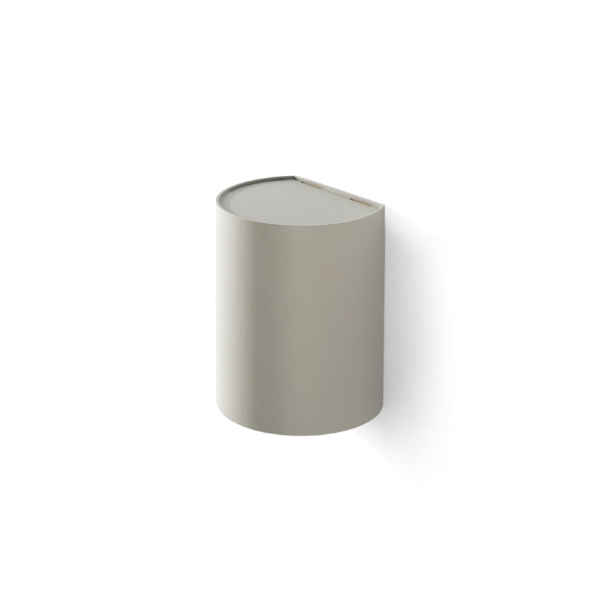 FARO 40524 - Væglampe SOLE 1xGU10/8W/230V grå rund