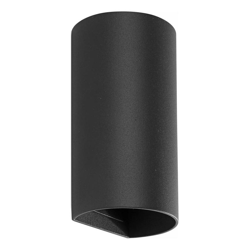 FARO 40539 - Væglampe SOLE 2xGU10/8W/230V sort rund