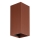 FARO 40568 - Væglampe SOLE 2xGU10/8W/230V mursten rillet kantet