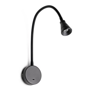 FARO 41030 - LED Fleksibel lampe BEL LED/3W/230V sort