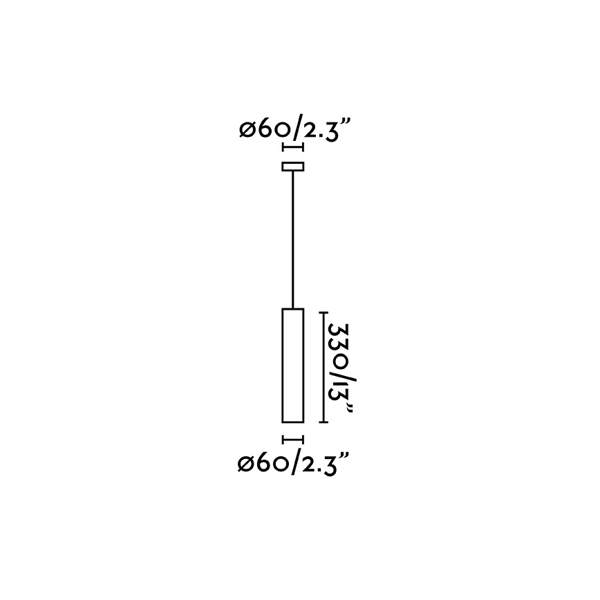 FARO 43755 - Lysekrone på en snor STAN 1xGU10/8W/230V